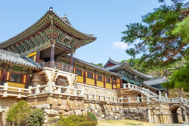Der Bulguksa-Tempel, UNESCO-Welterbe in Gyeongju, Südkorea. | Gebeco