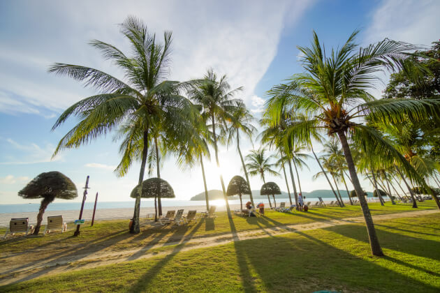 Strandidylle in Pantai Cenang auf Langkawi, Malaysia. | Gebeco