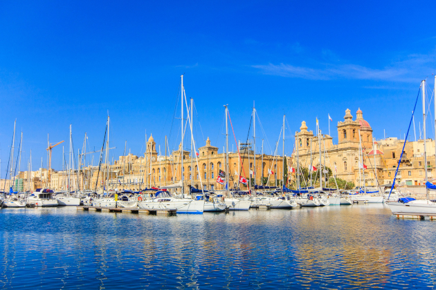 Malta Vittoriosa Birgu Yachthafen historische Festungsstadt am Grand Harbour | Gebeco