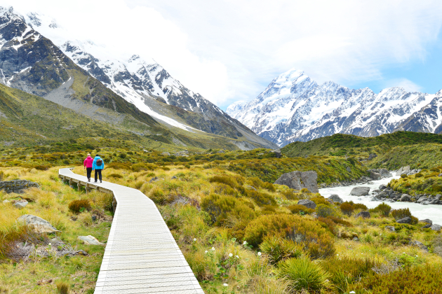Zu den Informationen über Mount Cook