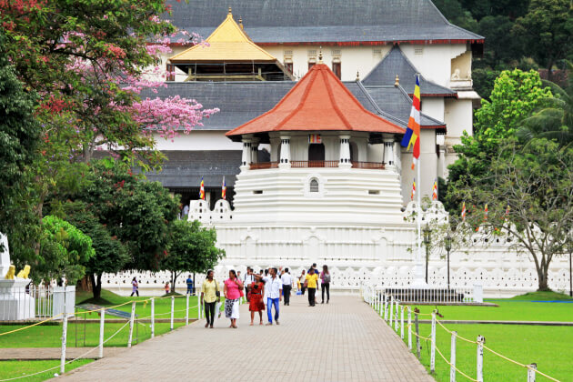 Sri Lanka Kandy Zahntempel Dalada Maligawa. | Gebeco