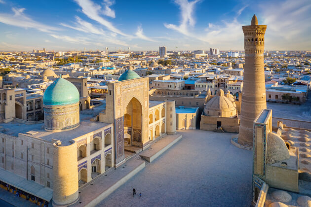 Zu den Ländertipps für Usbekistan