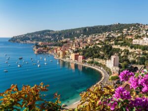 Blick auf Cote d'Azur und das Mittelmeer, Frankreich I Gebeco