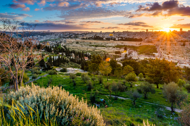 Blick auf Jerusalem in Israel | Gebeco