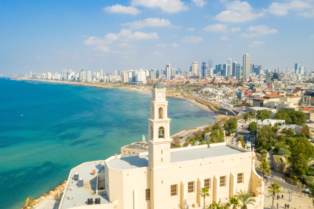 Blick auf den Strand von Tel Aviv in Israel | Gebeco